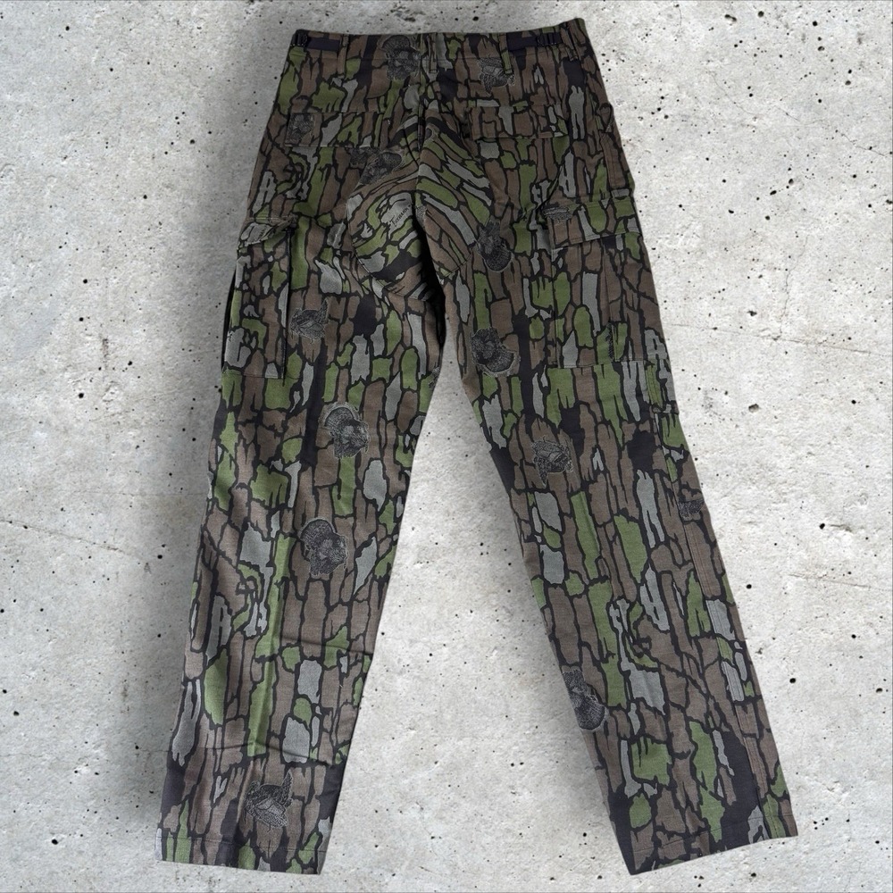 NOS Trebark Turkey Camo Chamois Cargo Pants Sz‎ XL Long Chamois Cloth USA NWTF - Picture 3 of 7